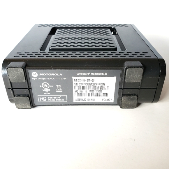 Motorola SB6121 SURFboard DOCSIS 3.0 Cable Modem - Picture 6 of 13